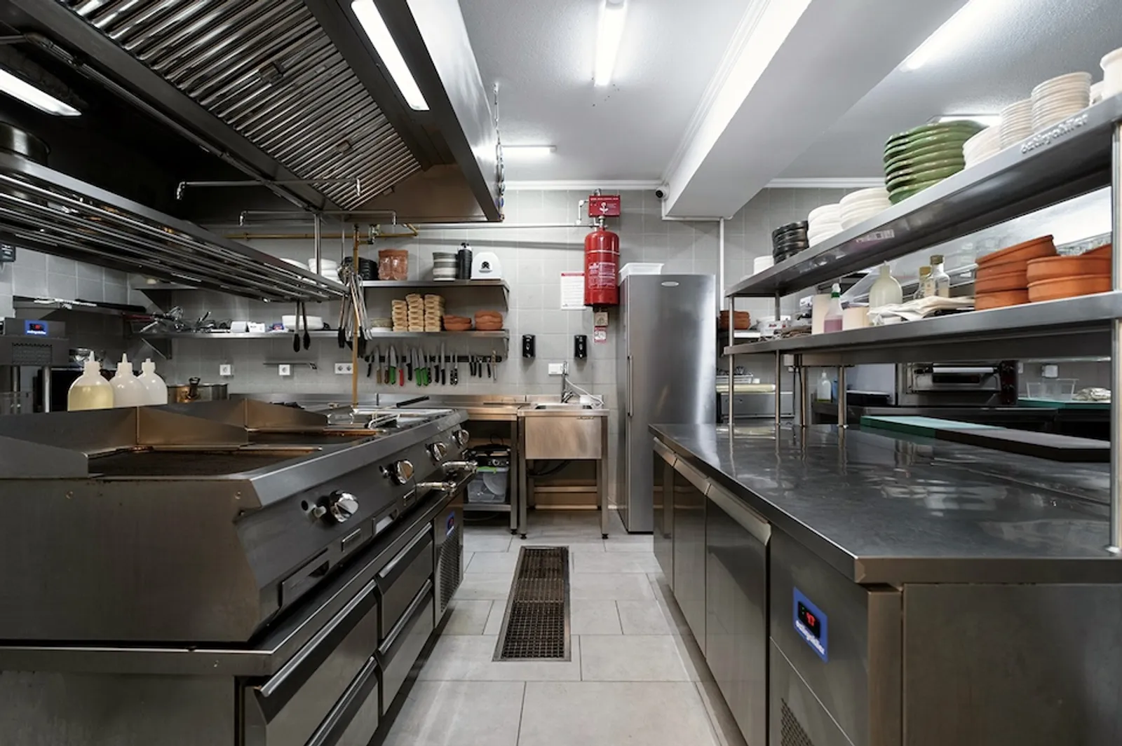 Commercial kitchens